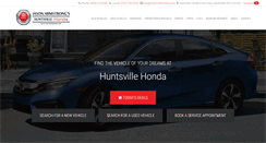 Desktop Screenshot of huntsvillehonda.com
